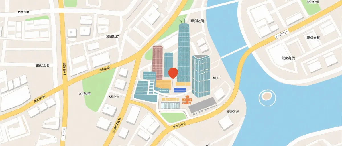 公司位置示意图